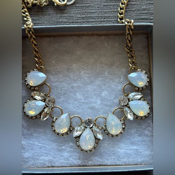 Olive + Piper Statement Necklace with Iridescent jewels - Picture 2 of 6